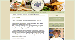 Desktop Screenshot of laurelruncookingschool.com